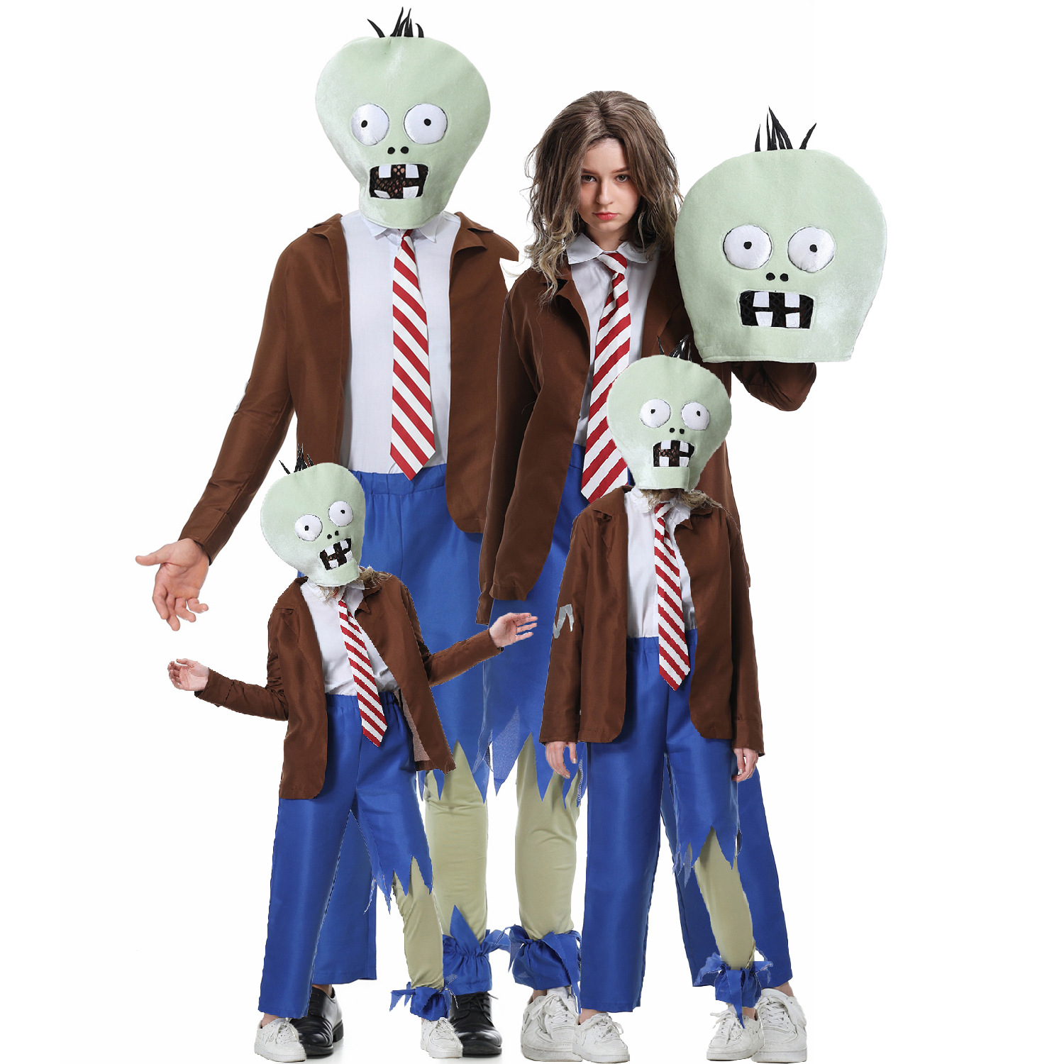 Plant Parent Vs Planta - S-XL Plant Vs. Zombie karakterpoppen, ouder-kind
