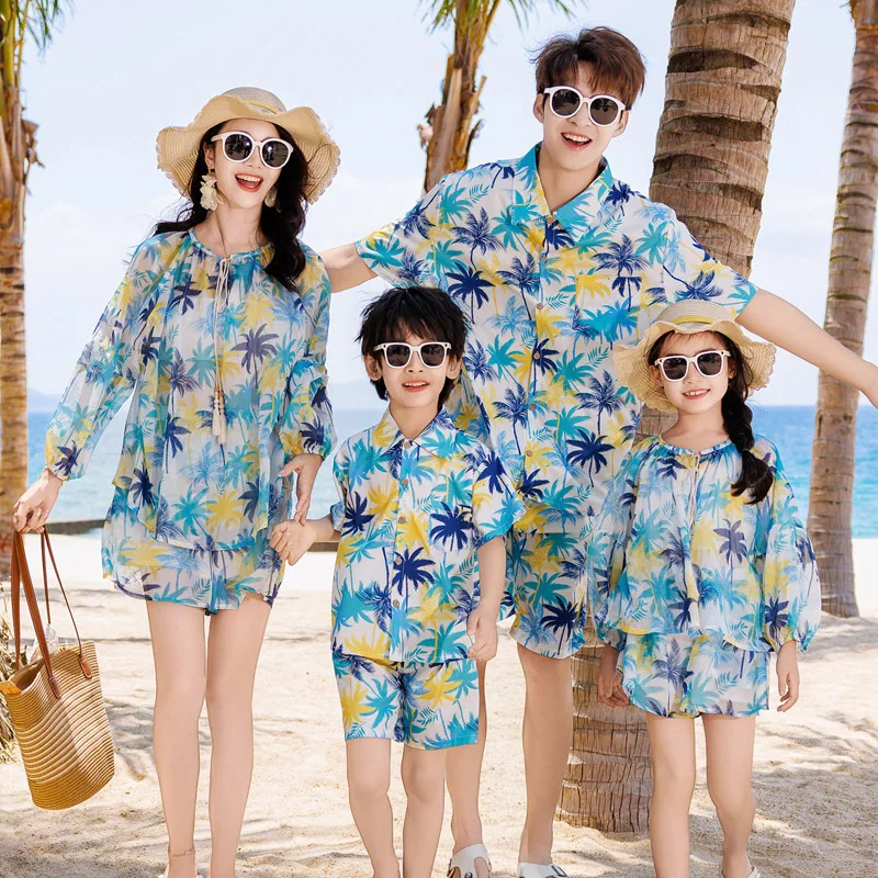Parent Of Plant - Familievakantielook Bijpassende outfits Vakantie Ouder-kind Strand