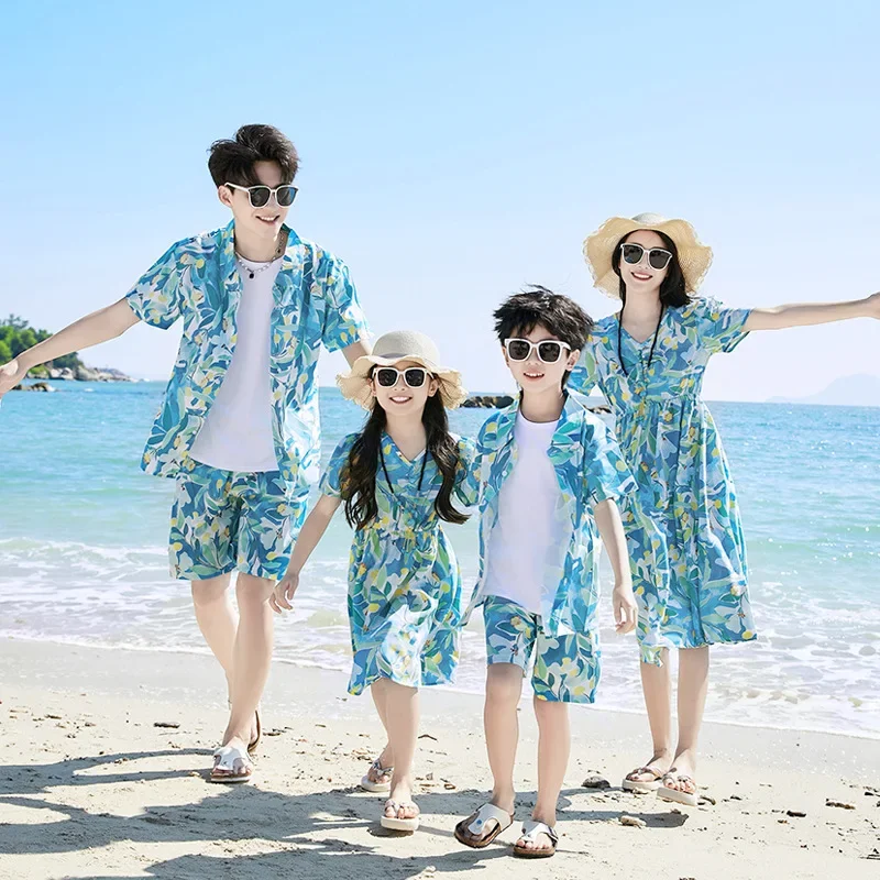 Parent Of Plant - Vader Zoon Shirts Set Kleding Zomervakantie