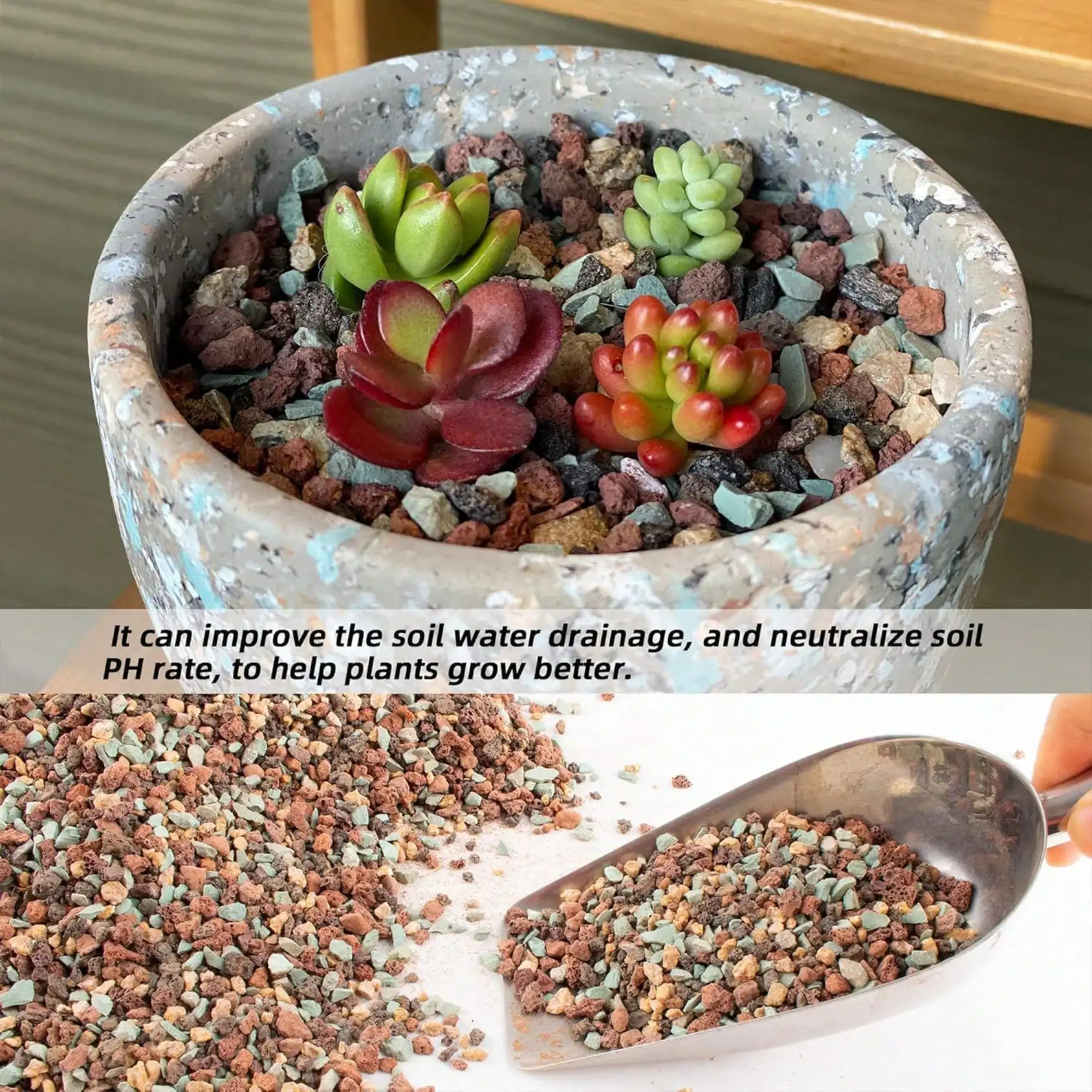 Mix Tuinbouw Lavasteen Kiezels - Cactus Mix Pot recensie en prijs