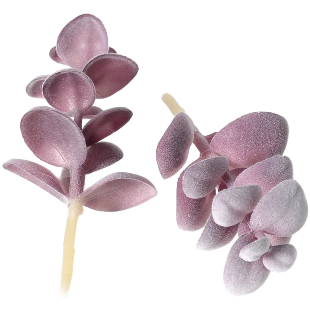 PVC gevlokte paarse nep-succul - Succulent Arrangement Mini recensie en prijs