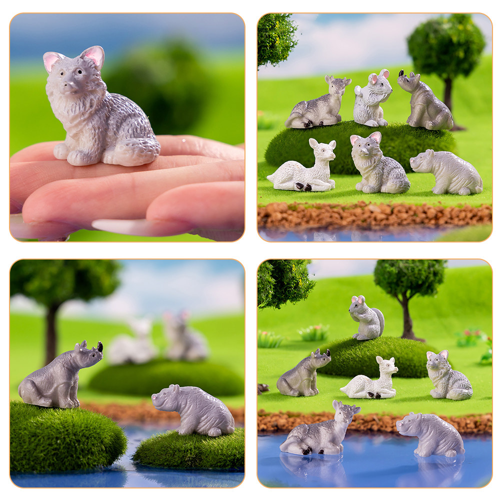 1 set kleine harsdierenfiguren - Succulent Arrangement Mini recensie en prijs
