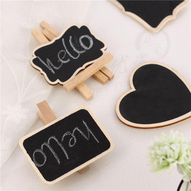 5 STKS Mini Houten Schoolbord  - Succulent Arrangement Mini recensie en prijs