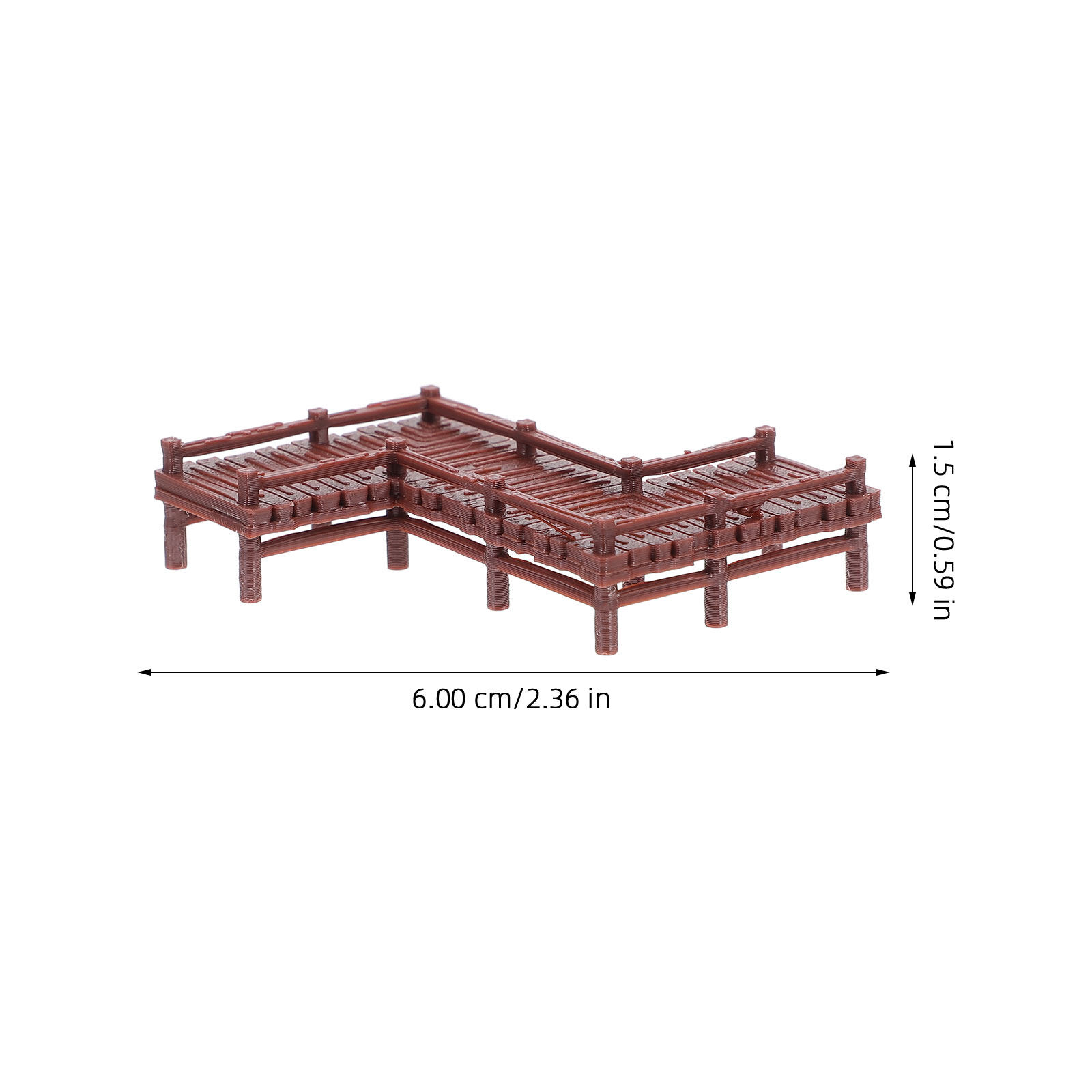 Decoratieve miniatuurbrug voor - Succulent Arrangement Mini recensie en prijs