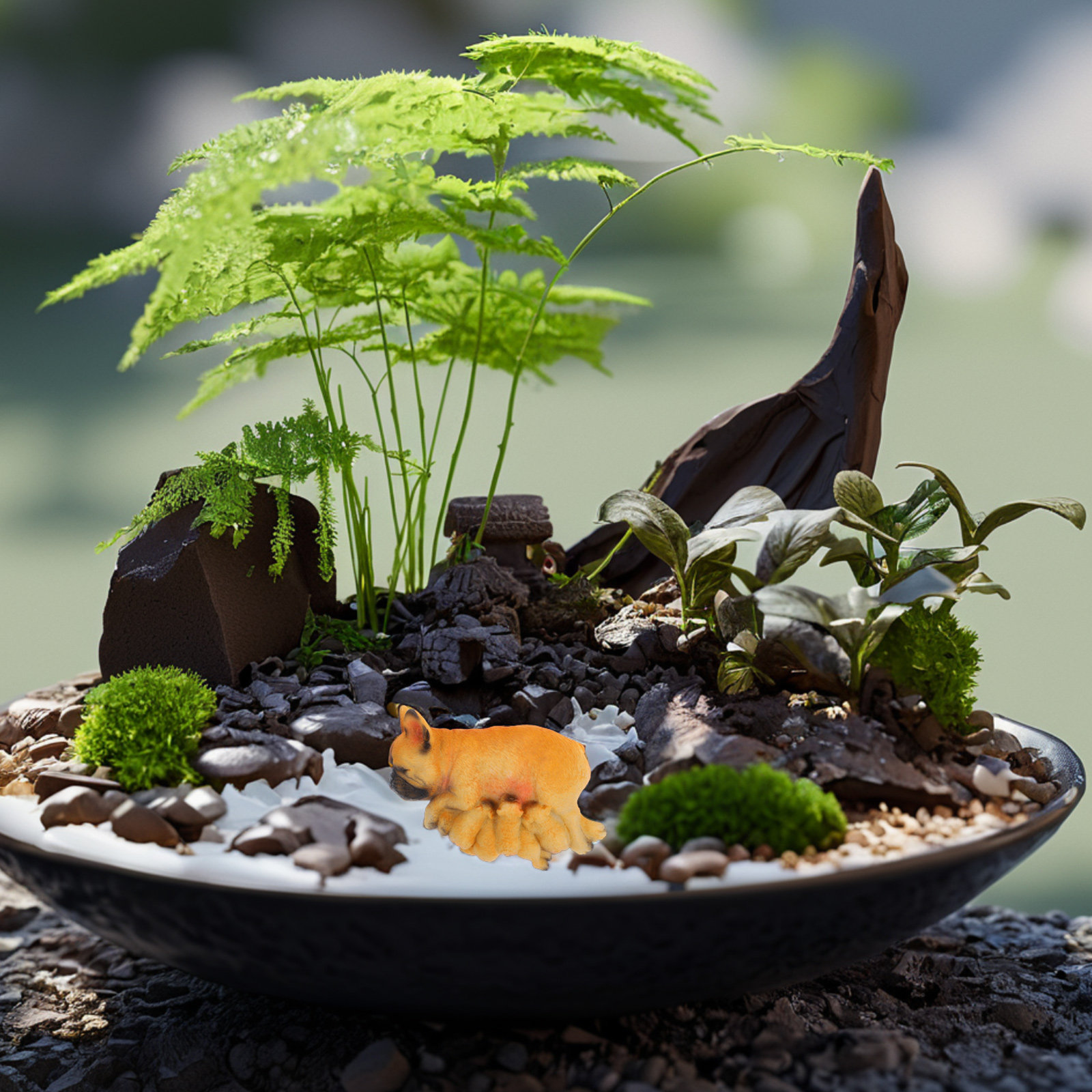 Realistisch miniatuur Frans Bu - Succulent Arrangement Mini recensie en prijs